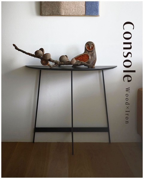 コンソールデスク コンソールテーブル キャビネット 木製 収納棚 リビング収納 コンソール - 画像 (5)