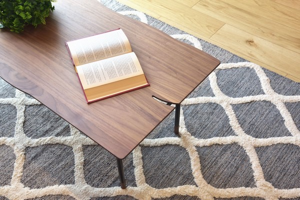 ルカ テーブル センターテーブル 北欧 センター 木製 おしゃれ ナチュラル 収納棚 - 画像 (5)