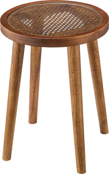 【2点セット】サイドテーブル ガラステーブル ソファーサイド ベッドサイドテーブル ラック 本棚 ラウンドガラステーブル - 画像 (7)