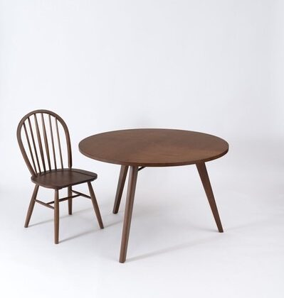 ダイニングテーブル テーブル ラウンドテーブル 4人掛け 円形 幅110 食卓テーブル 天然木 北欧