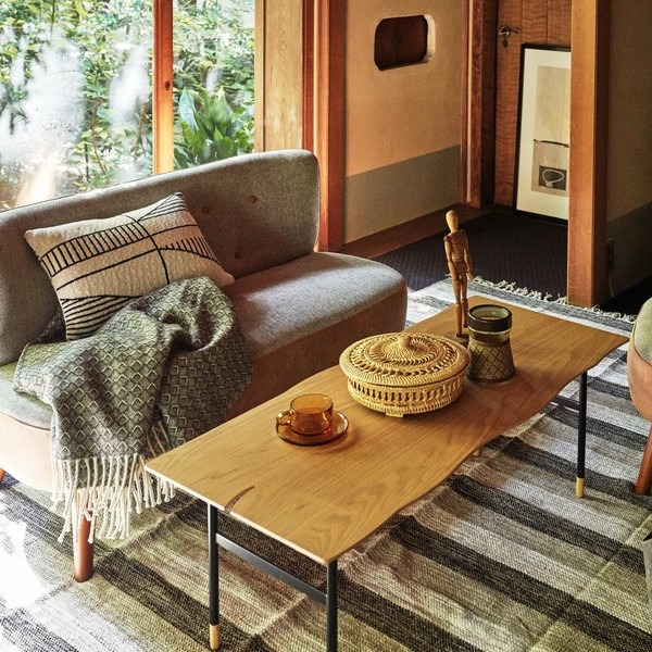 ルカ テーブル センターテーブル 北欧 センター 木製 おしゃれ ナチュラル 収納棚 - 画像 (8)