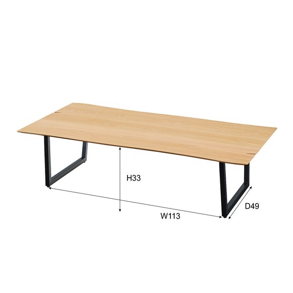 ルカ テーブル センターテーブル 北欧 センター 木製 おしゃれ ナチュラル 収納棚 - 画像 (12)