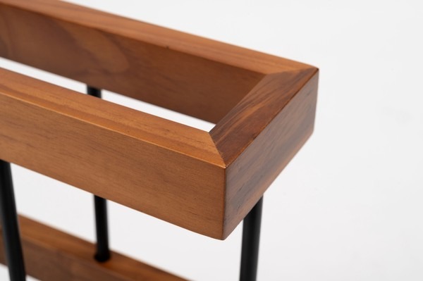 【4点セット】傘立て 傘たて 天然木 アンブレララック アンブレラスタンド スリムかさたて コーナー ビンテージ - 画像 (13)