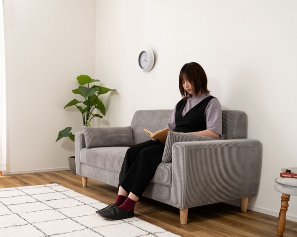 ソファ ソファー リビングソファ 3人掛け 肘掛け付き コーデュロイ デザインソファ - 画像 (12)