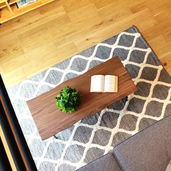 ルカ テーブル センターテーブル 北欧 センター 木製 おしゃれ ナチュラル 収納棚 - 画像 (16)