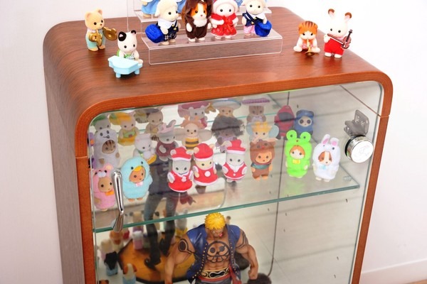 コレクションシェルフ コレクションケース 脚付き コレクションボード ガラスショーケース - 画像 (18)