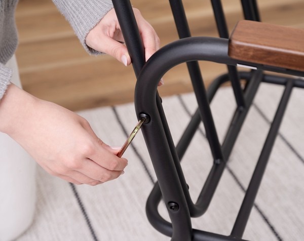 ソファ ソファー 1人掛け 2人掛け おしゃれ 木肘 アーム付き 肘付き コンパクト チェック柄 - 画像 (20)