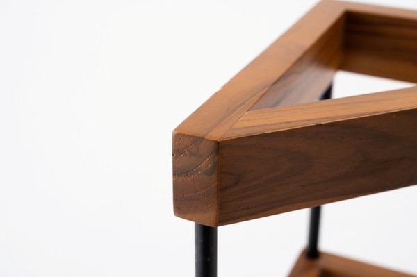 【4点セット】傘立て 傘たて 天然木 アンブレララック アンブレラスタンド スリムかさたて コーナー ビンテージ - 画像 (20)