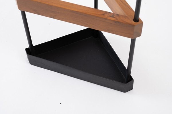 【4点セット】傘立て 傘たて 天然木 アンブレララック アンブレラスタンド スリムかさたて コーナー ビンテージ - 画像 (22)