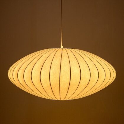 【Lサイズ／直径63cm】＜ジョージ・ネルソン＞バブルランプ ソーサーペンダントランプ SaucerLamp ペンダントライト